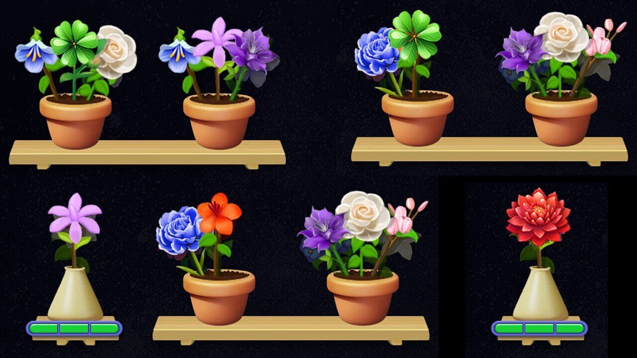 鲜花消除截图