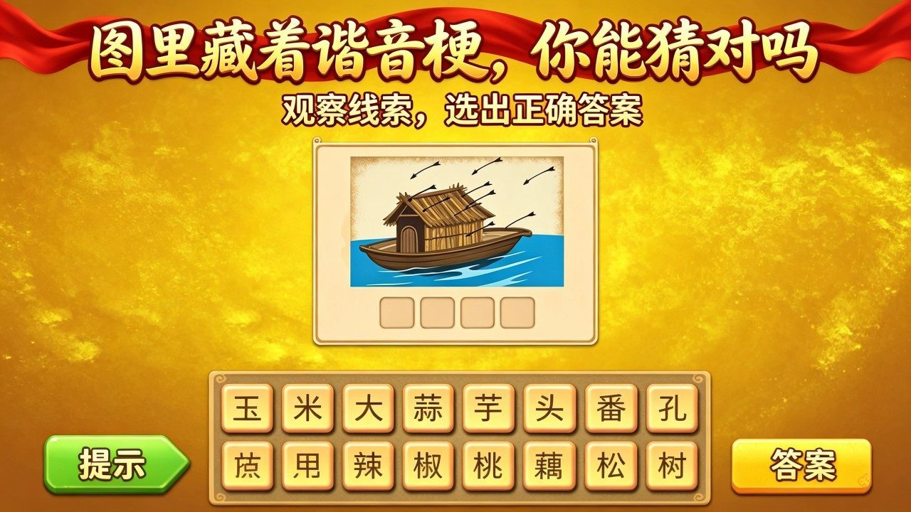 看图猜猜谐音梗截图