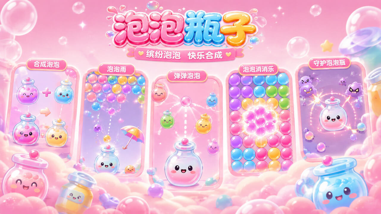 泡泡瓶子截图