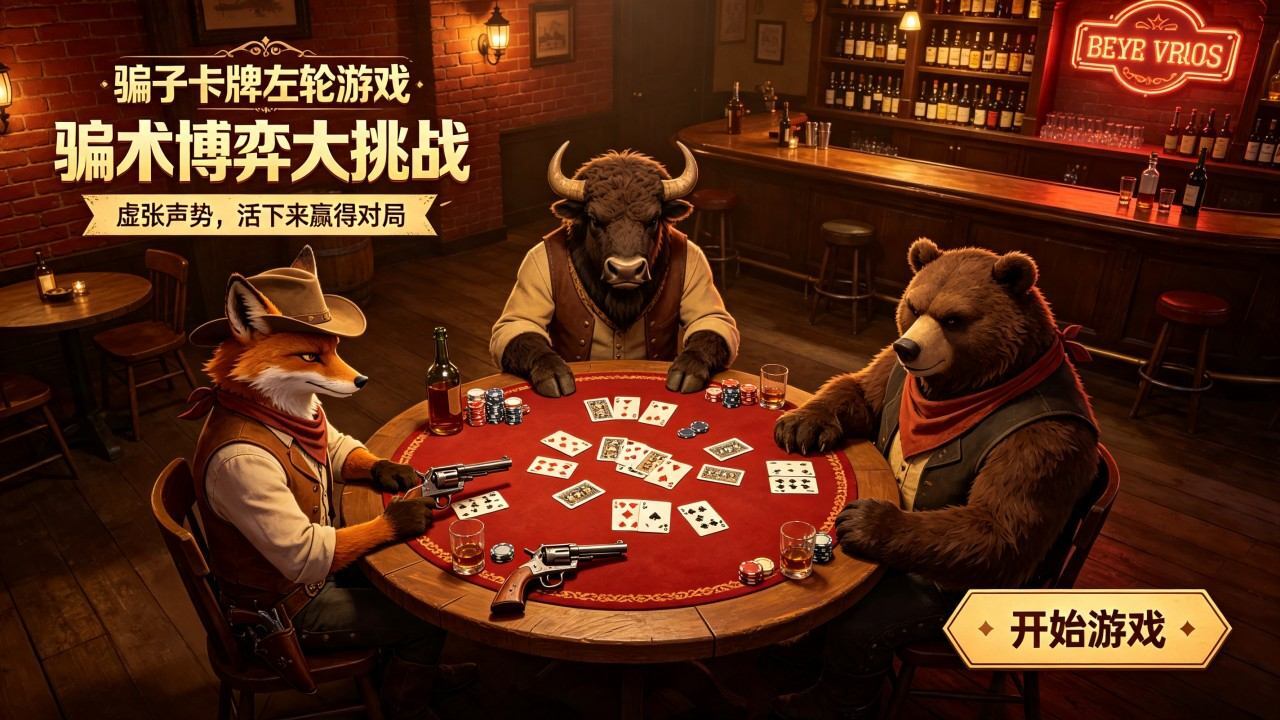 骗子卡牌左轮游戏截图