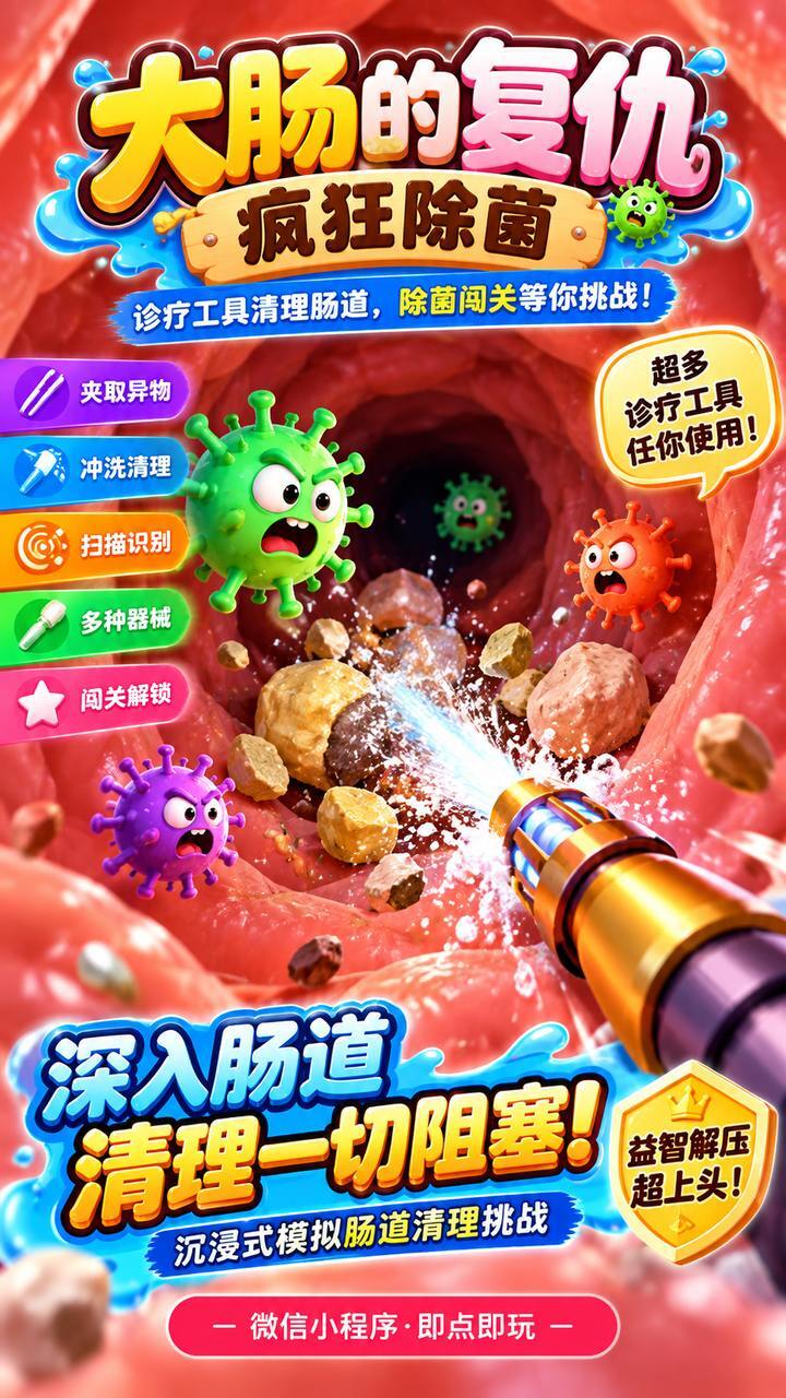 大肠的复仇-疯狂除菌截图