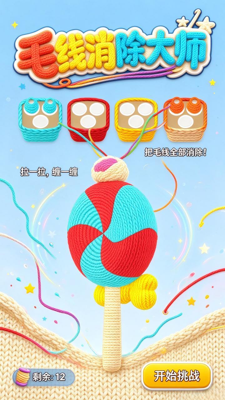 毛线消除大师截图