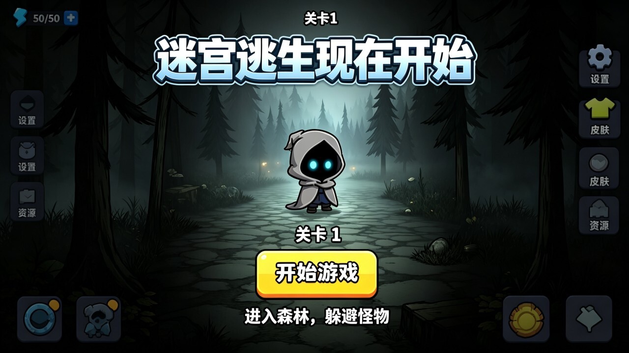 迷宫逃生恐怖游戏截图