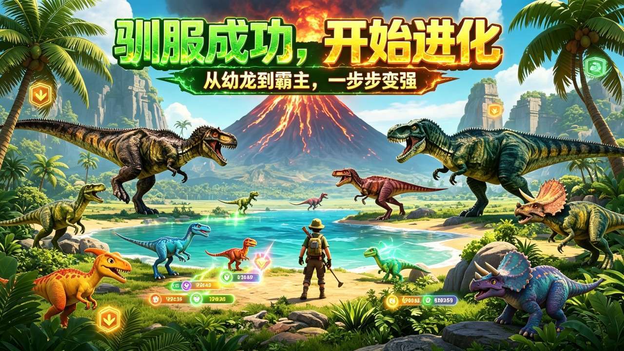 变异恐龙岛进化截图