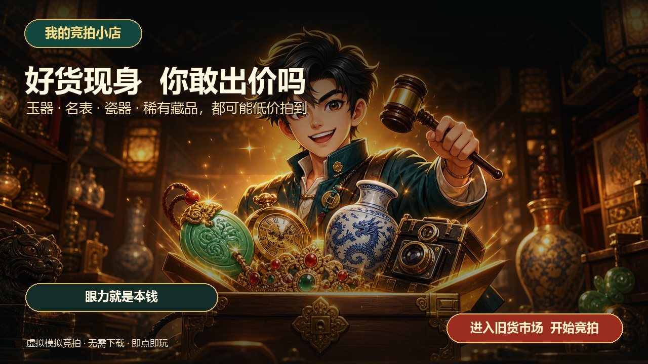 我的竞拍小店截图
