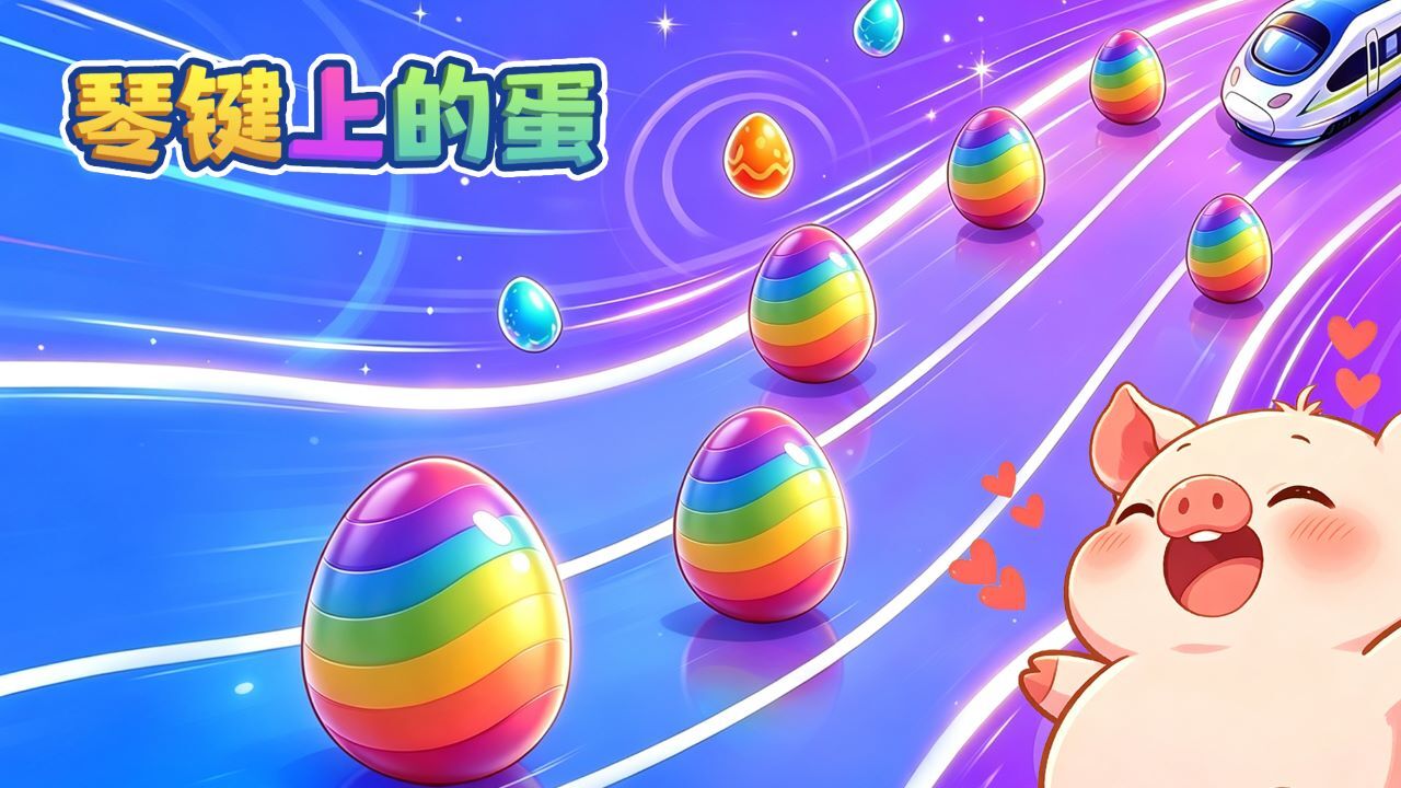 琴键上的蛋截图