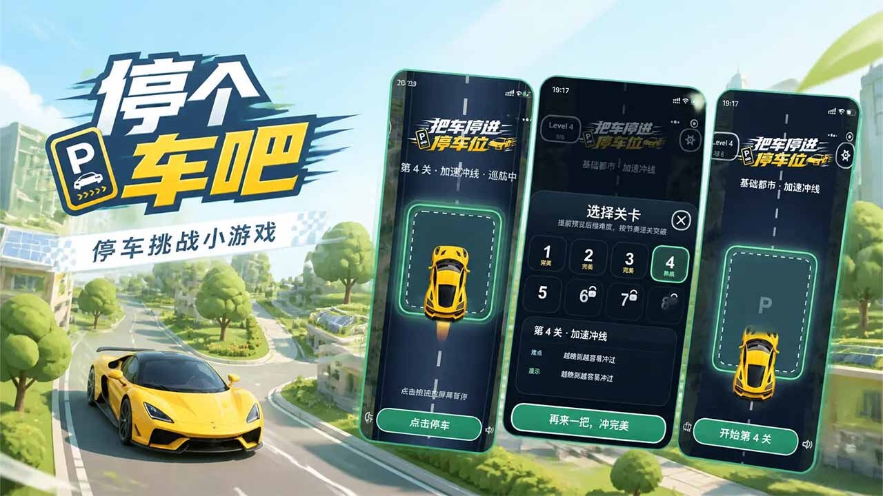 停个车吧-停车挑战截图