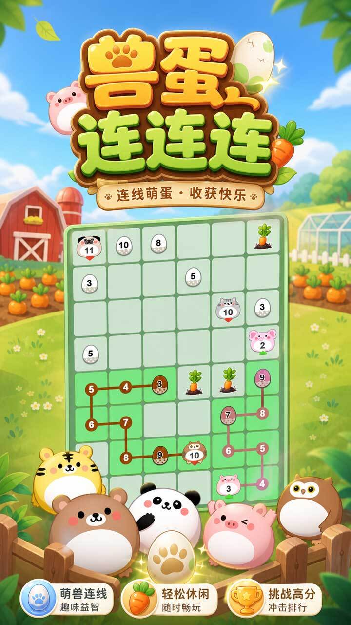 兽蛋连连连截图