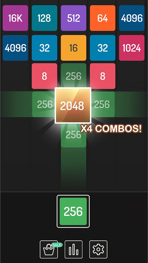 2048方块进化截图