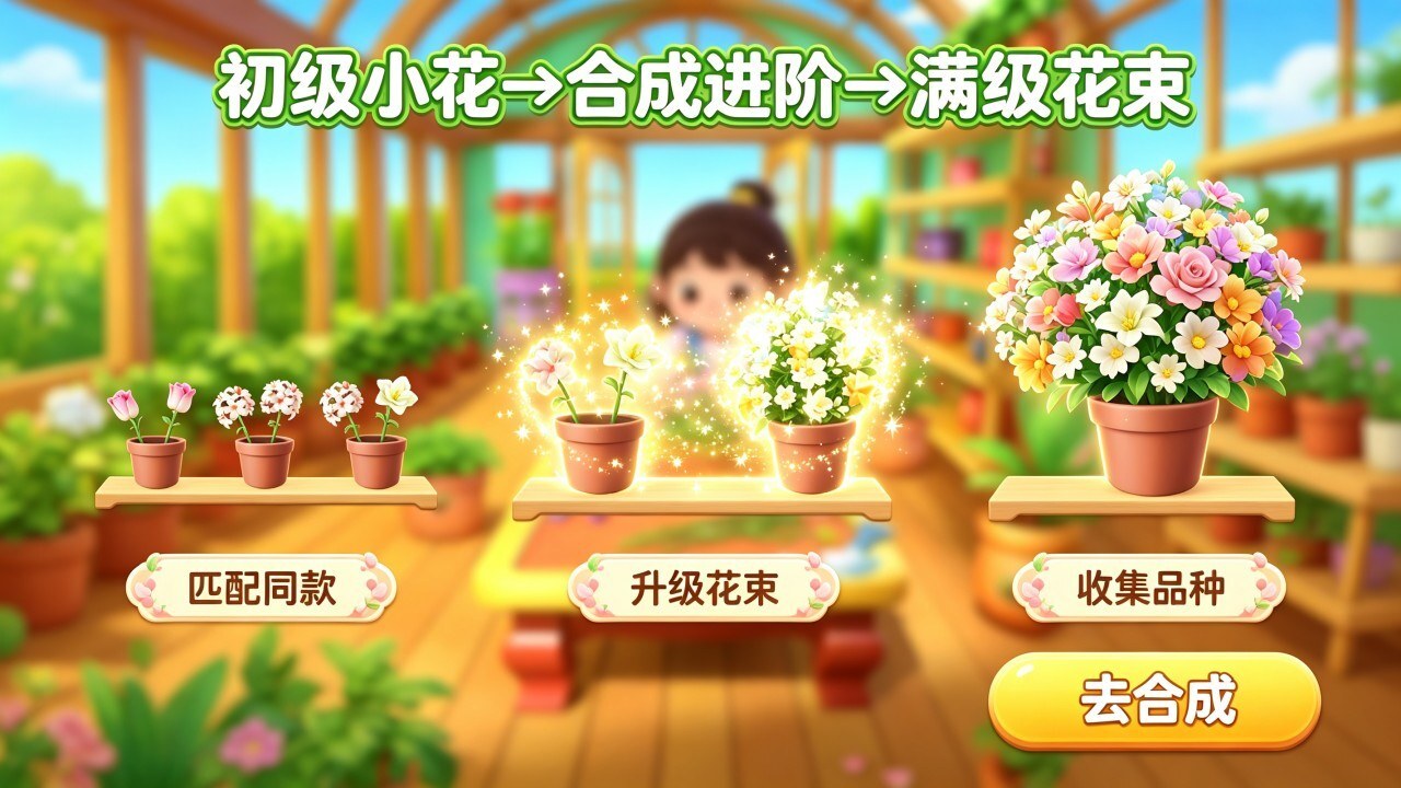 鲜花消除闯关截图
