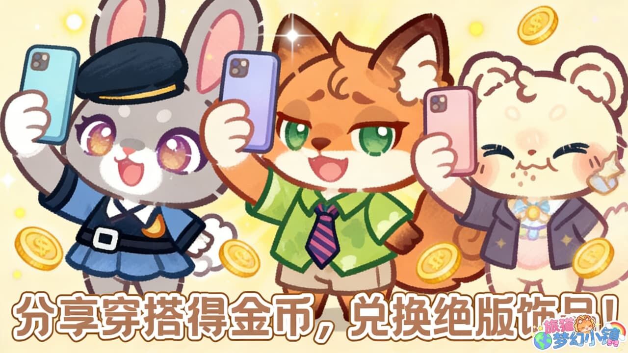 旅猫小镇休闲时光截图