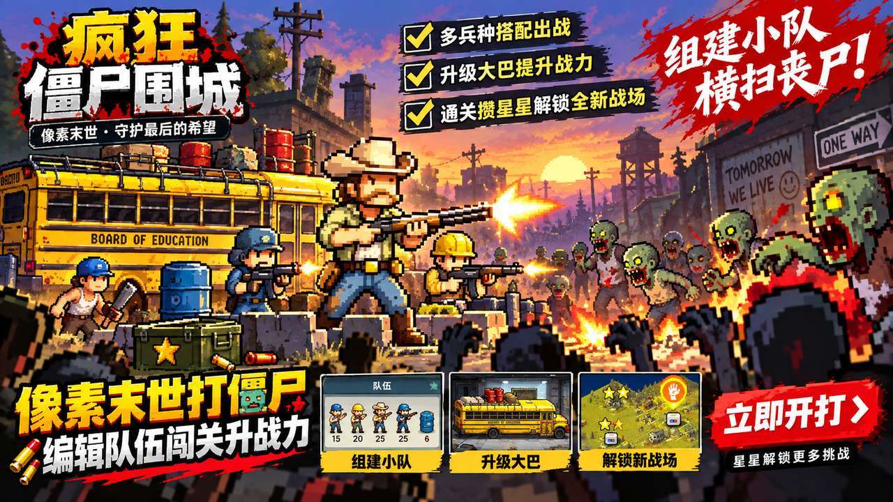 疯狂僵尸围城截图