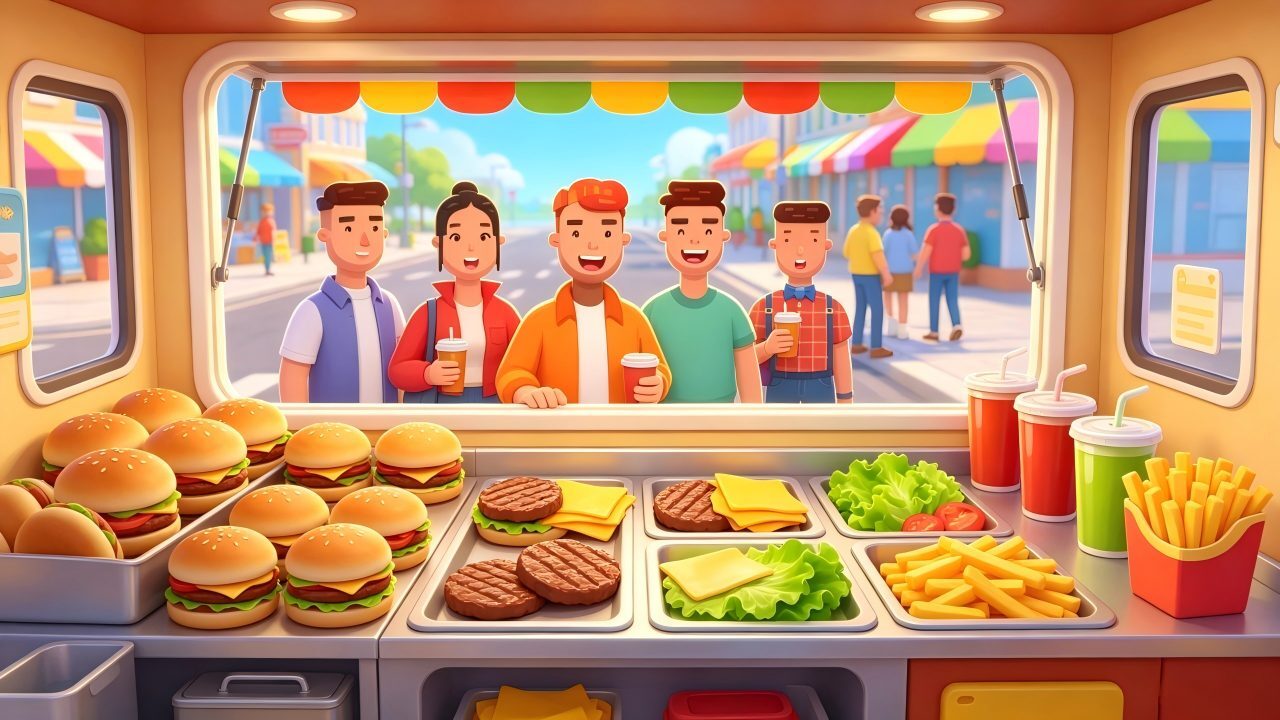 美食快餐车截图