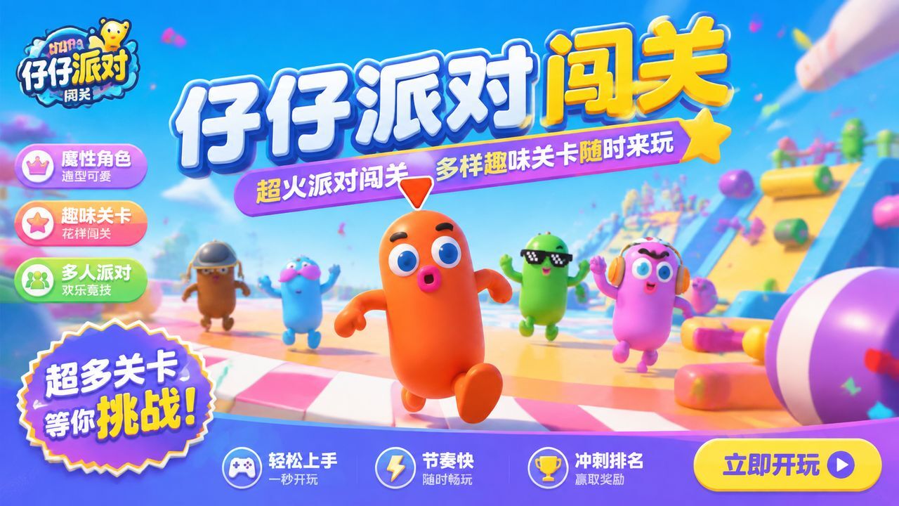 仔仔派对闯关截图