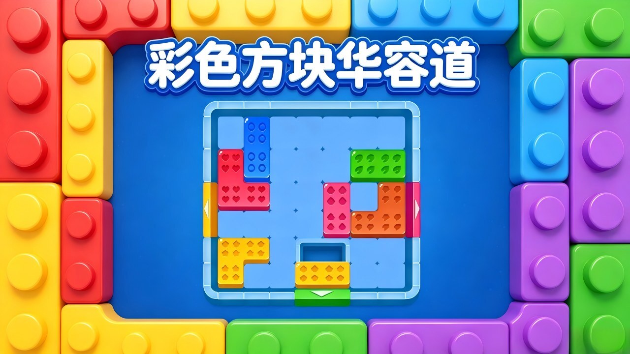 彩色方块华容道截图