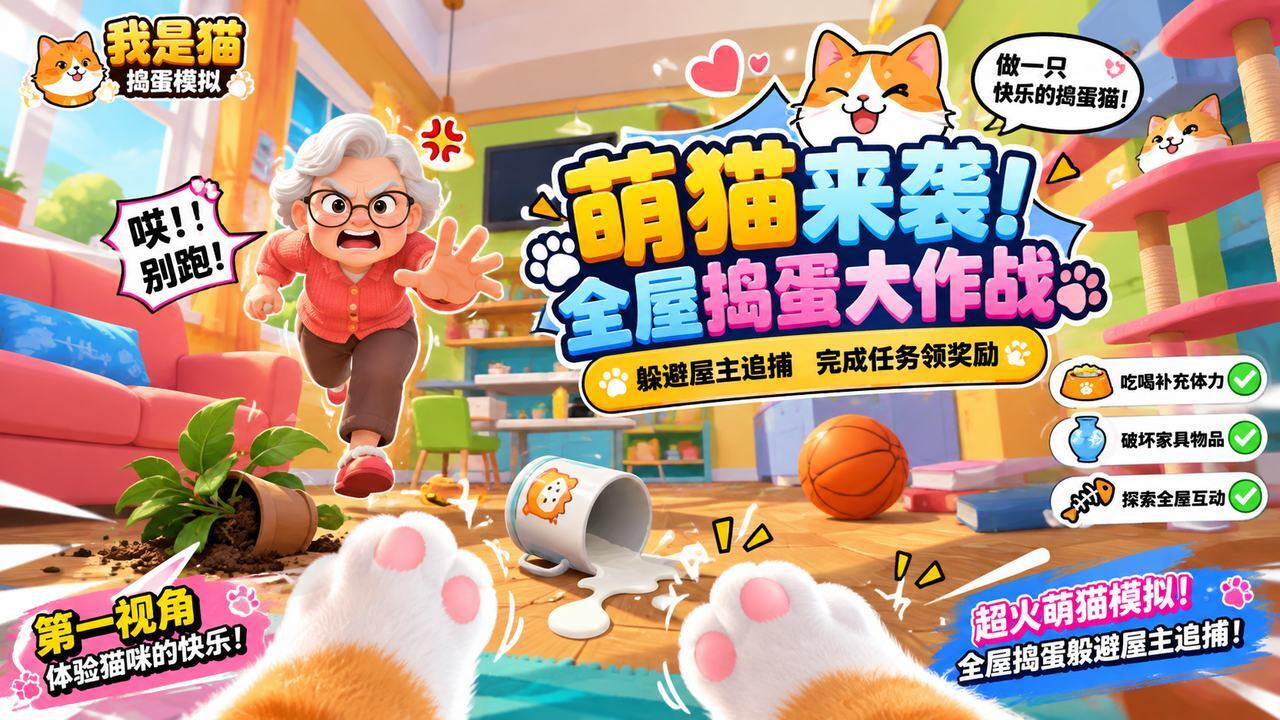 我是猫-捣蛋模拟截图