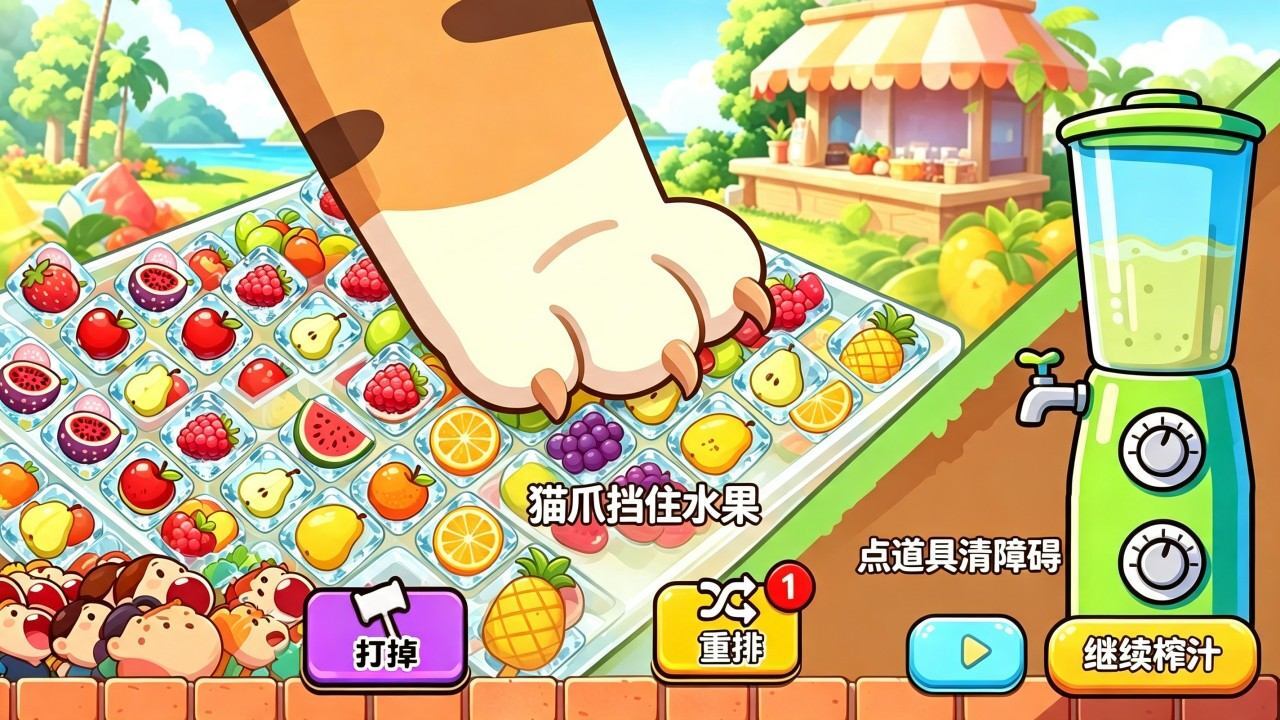 水果冲突截图