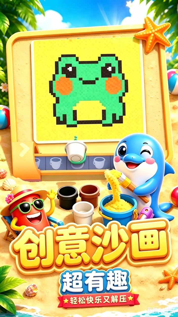 沙画趣消除截图