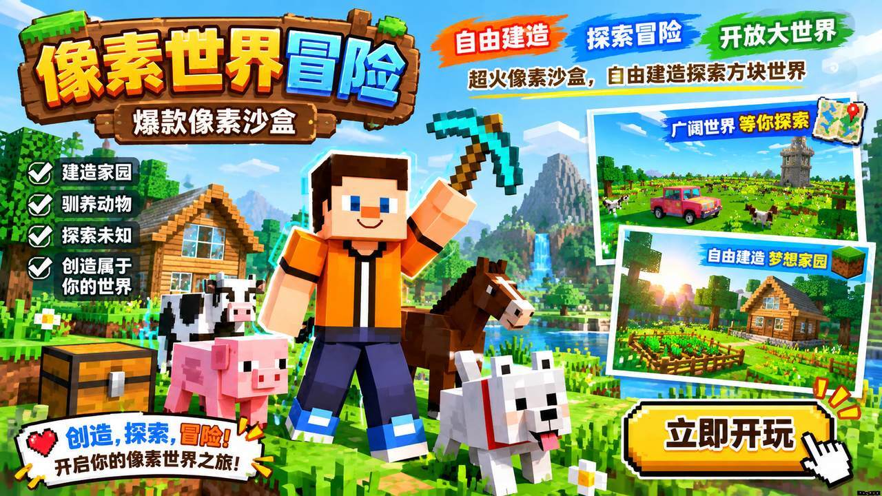像素世界冒险截图