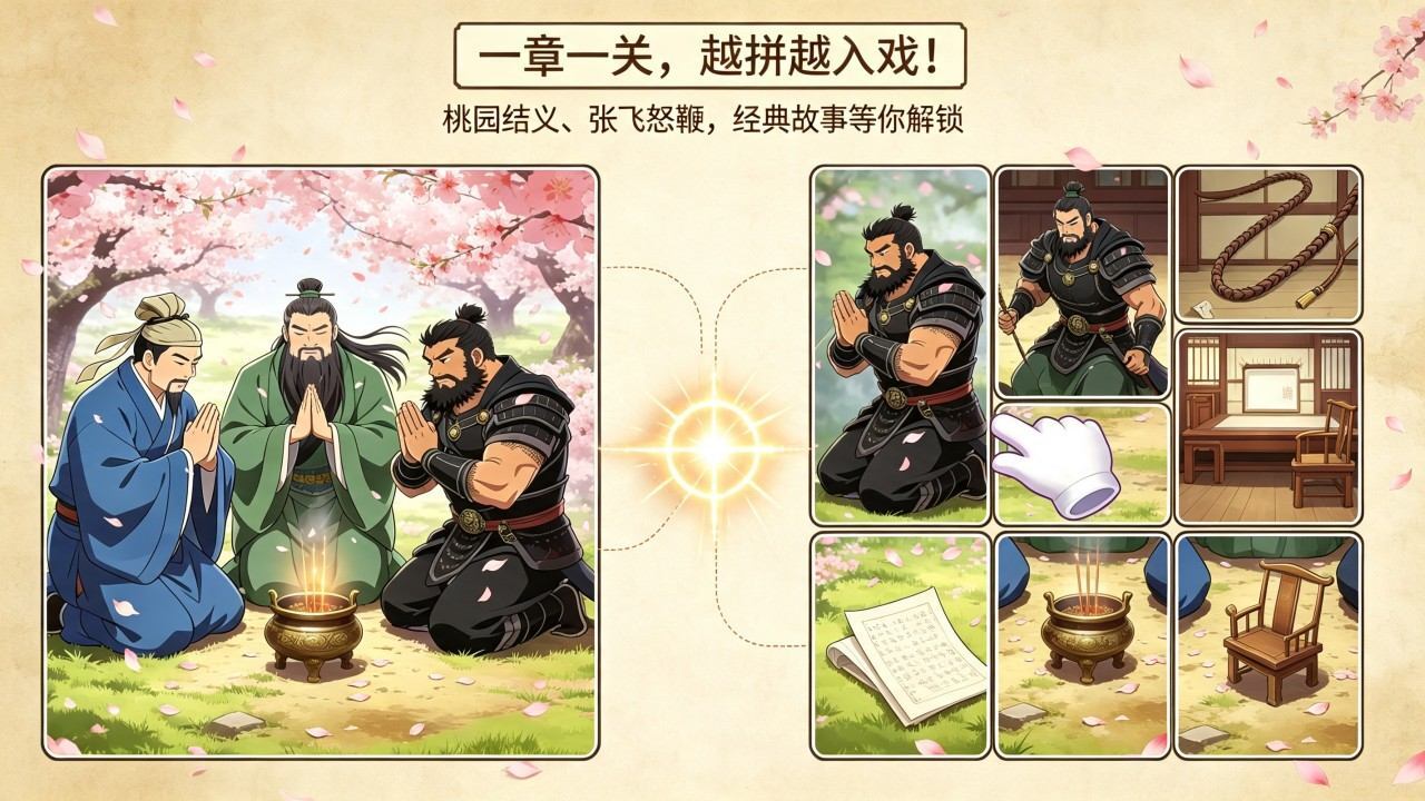 三国拼图游戏截图
