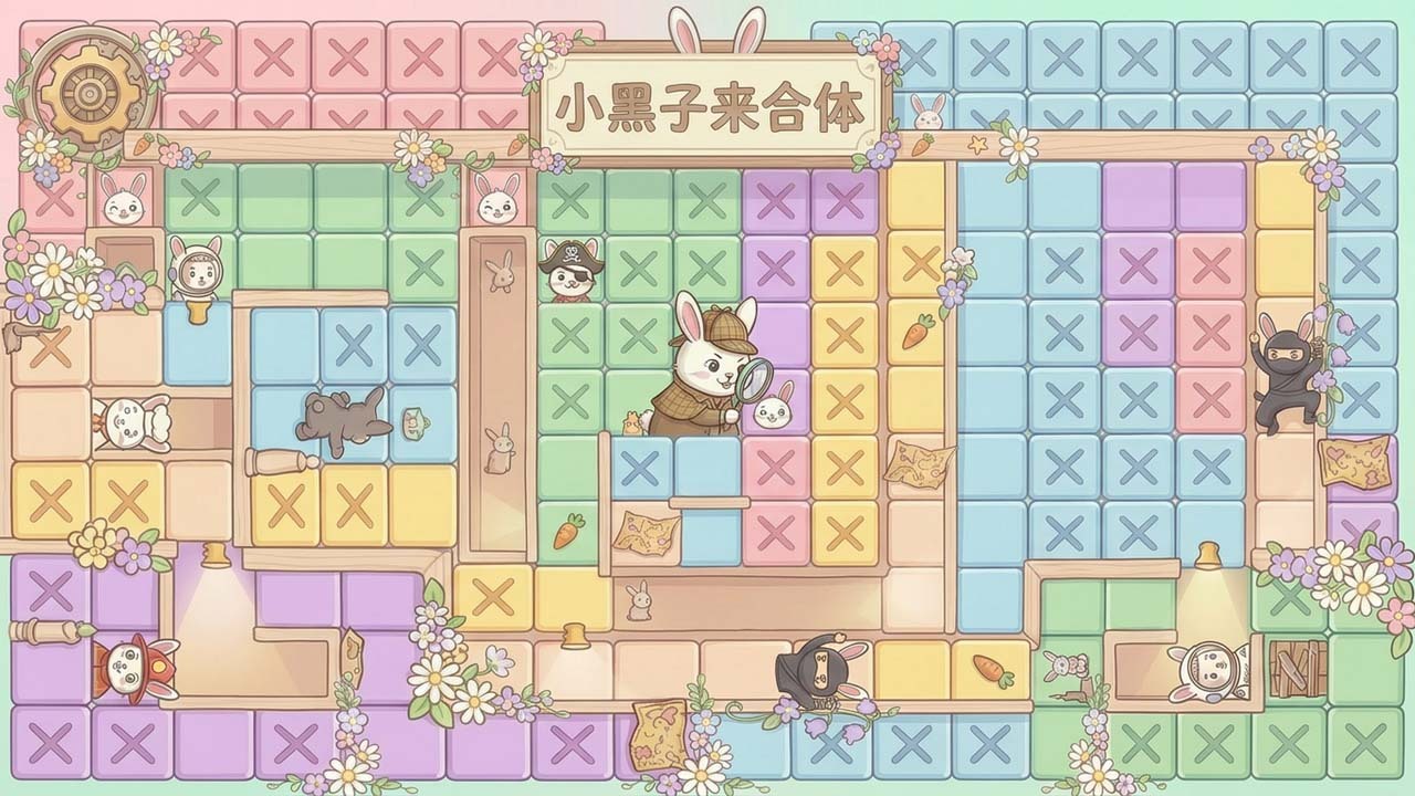 小黑子来合体截图