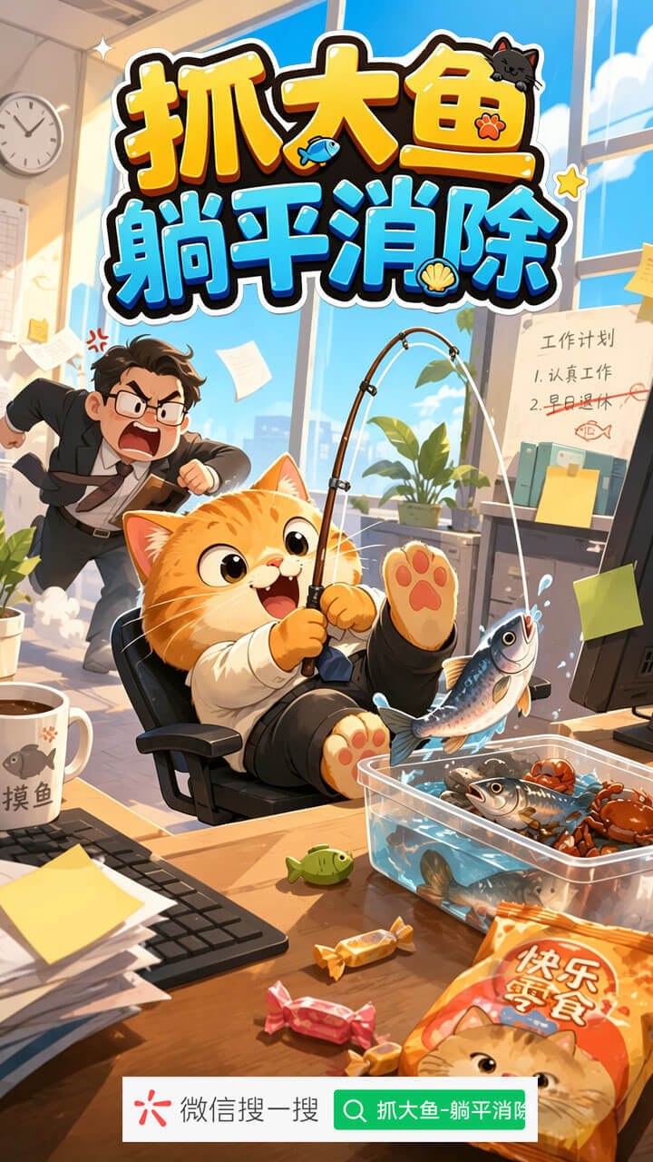 抓大鱼-躺平消除截图