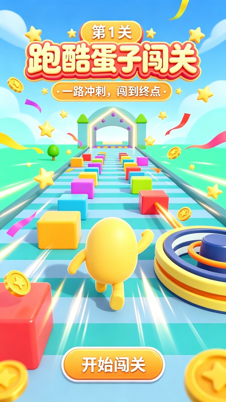 跑酷蛋子闯关截图