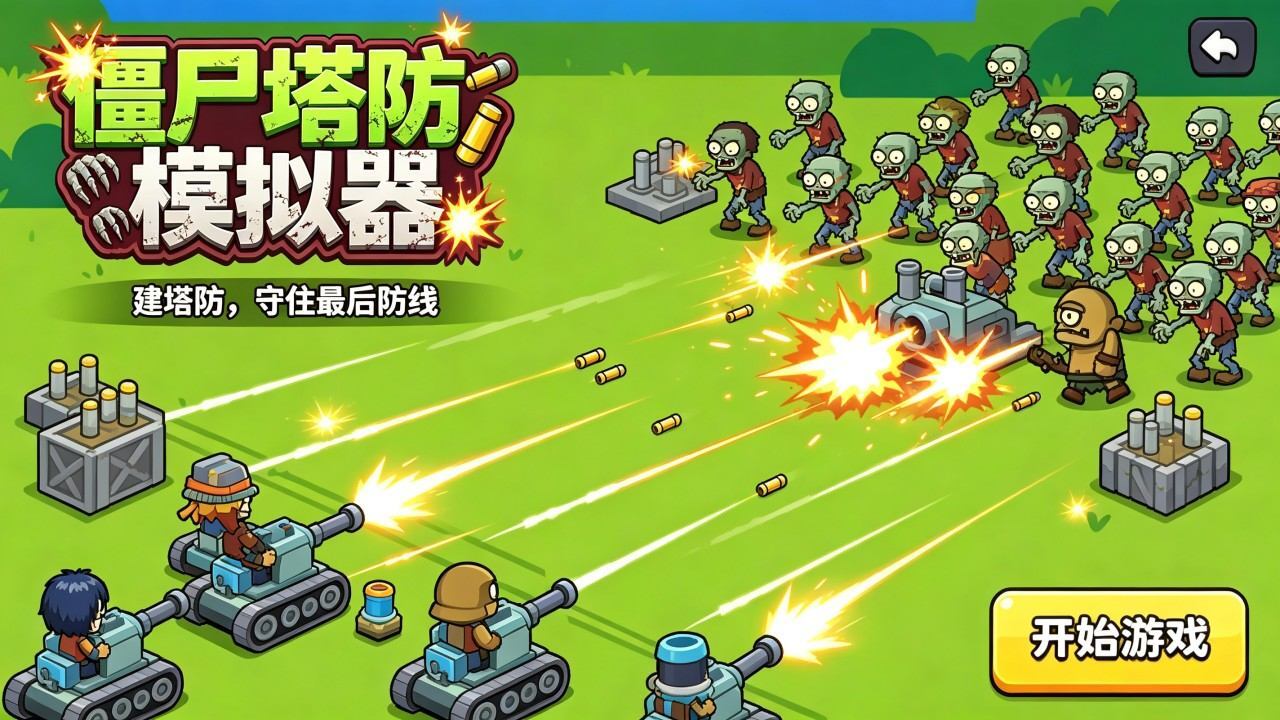 僵尸塔防模拟器截图