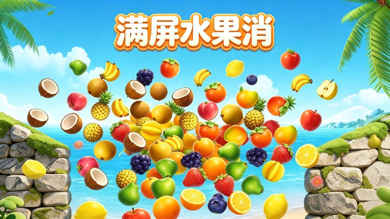 满屏水果消截图