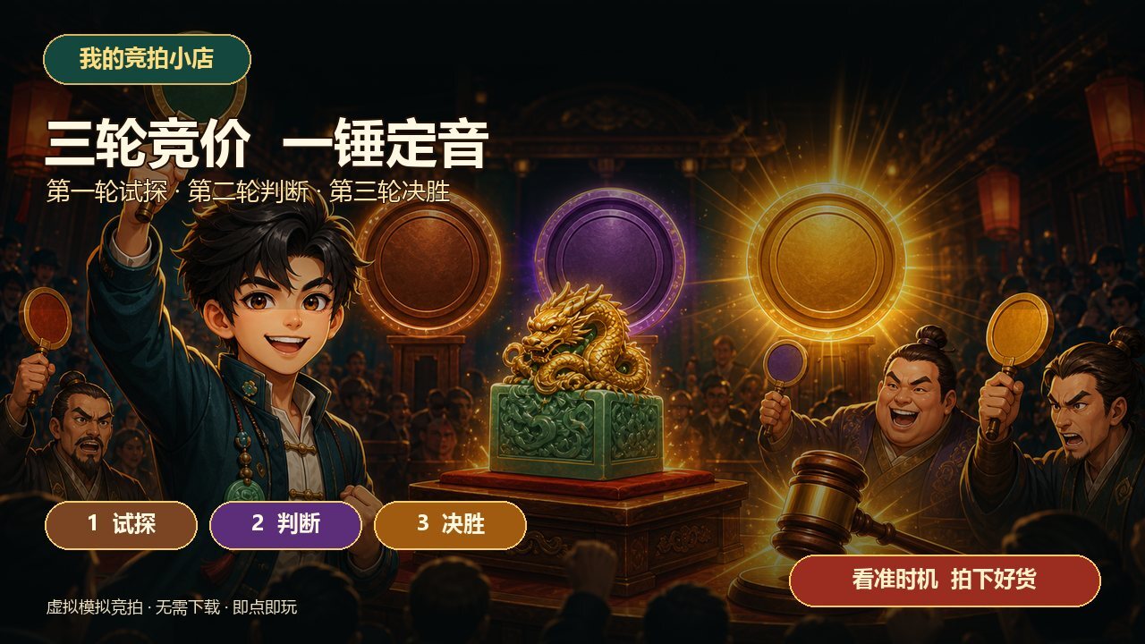 我的竞拍小店截图
