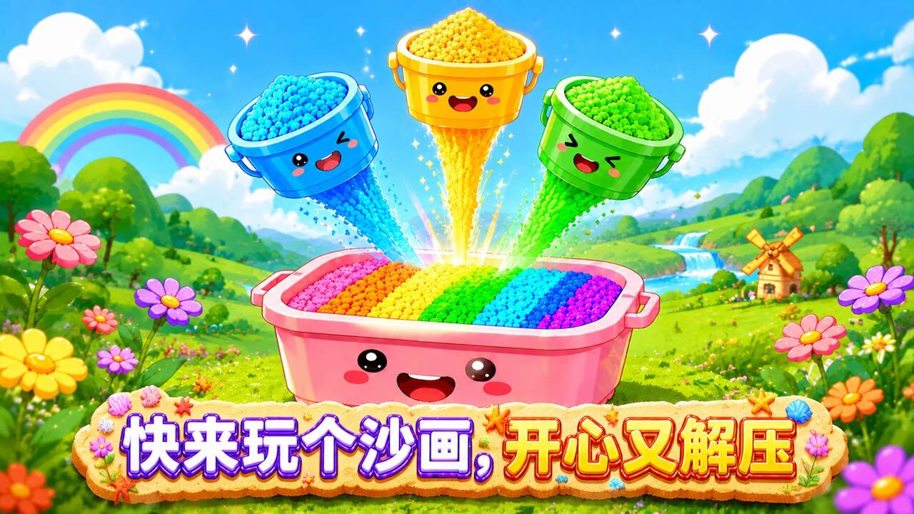 玩个沙画截图