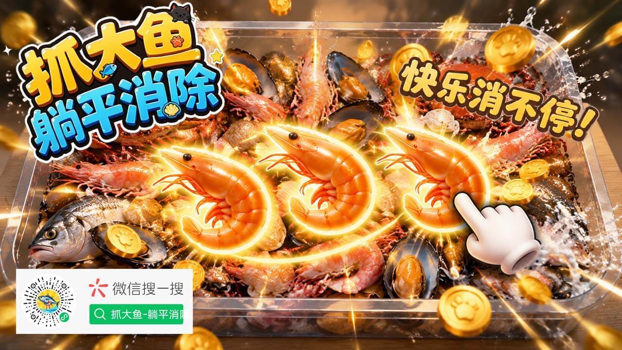 抓大鱼-躺平消除截图