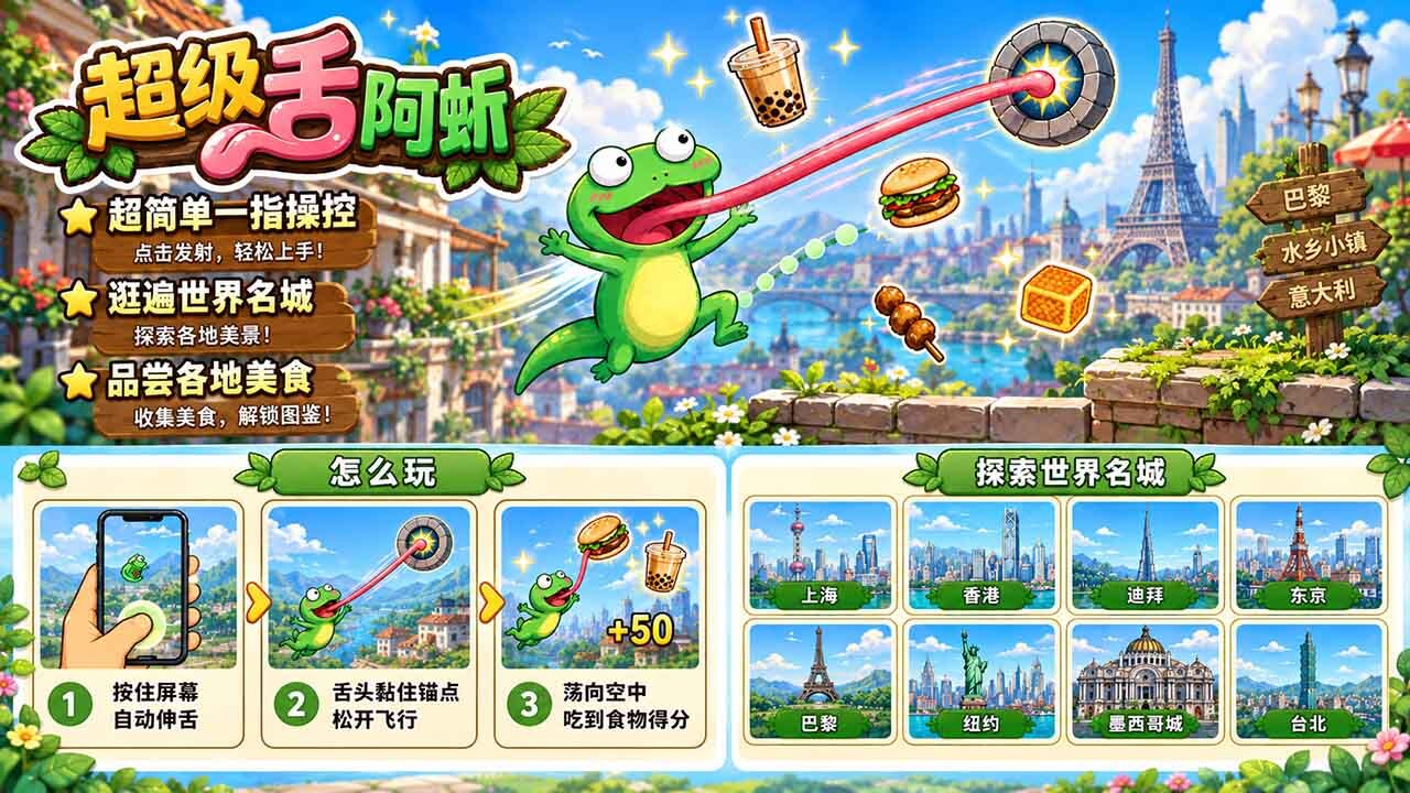 超级舌阿蜥截图