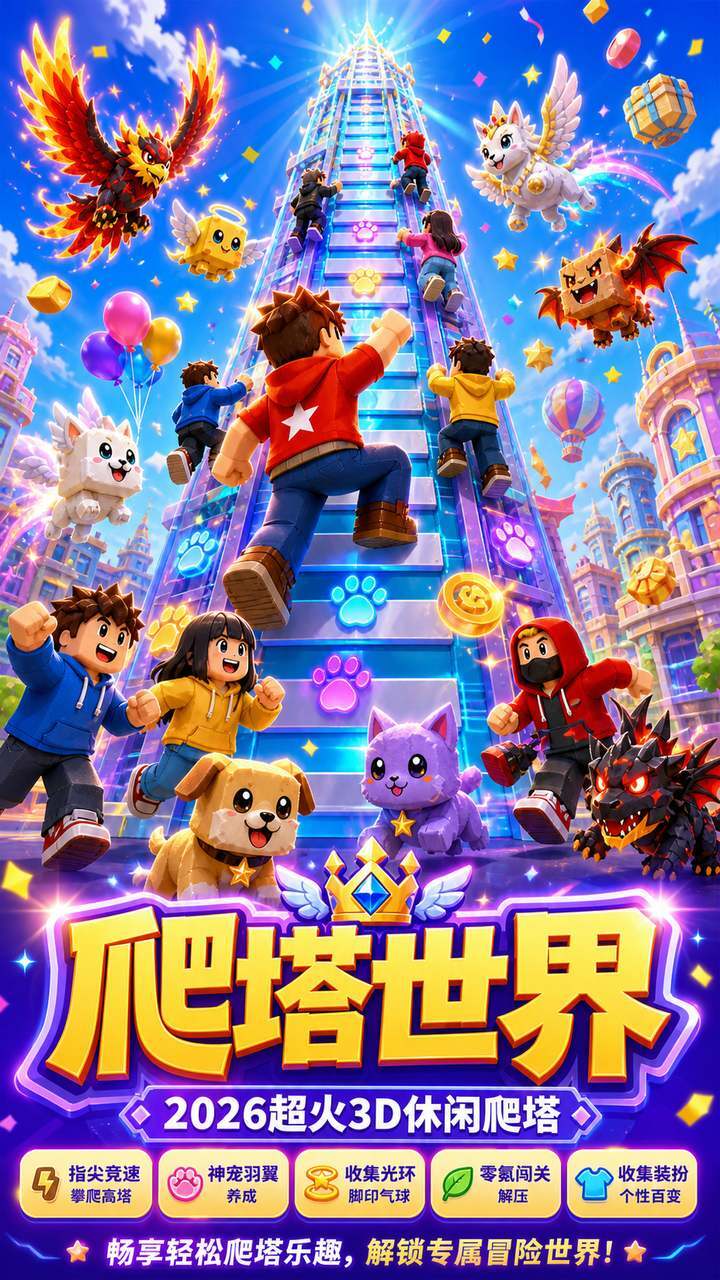 爬塔世界截图