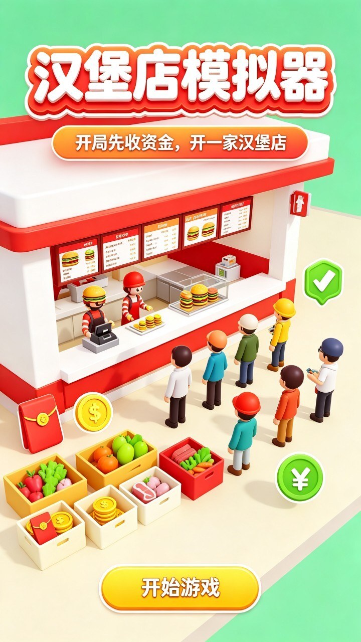 汉堡店模拟器截图