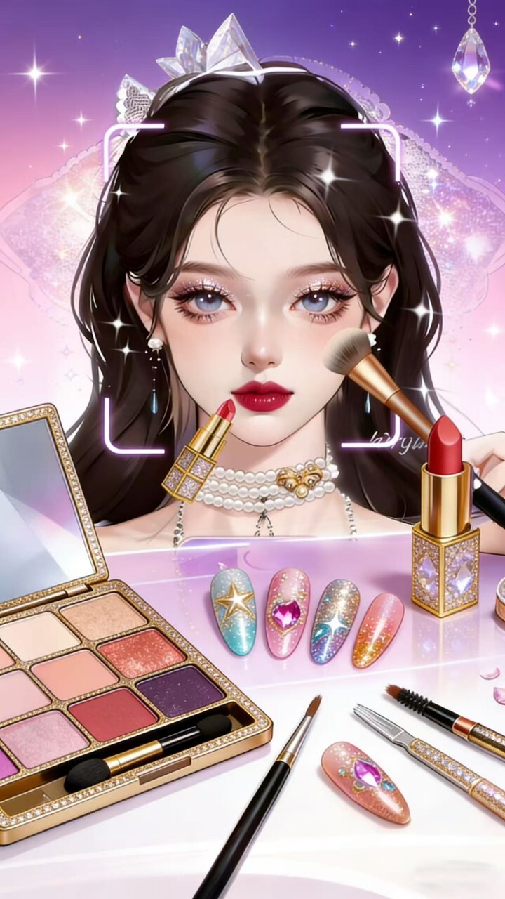 美妆美甲换装游戏截图
