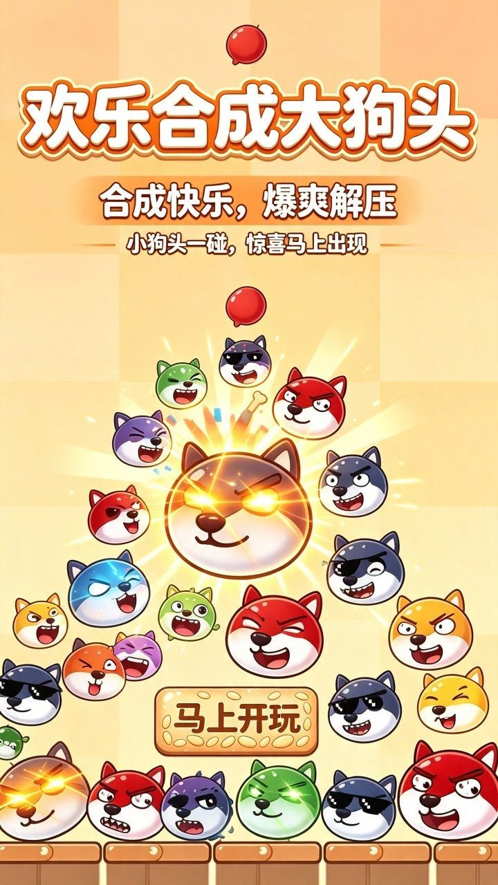 欢乐合成大狗头截图
