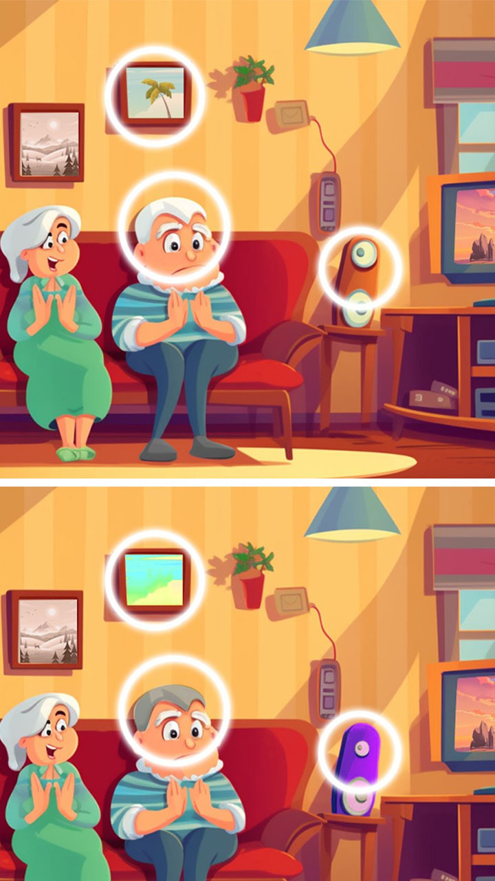 眼力大挑战之找茬截图