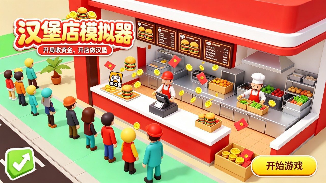 汉堡店模拟器截图