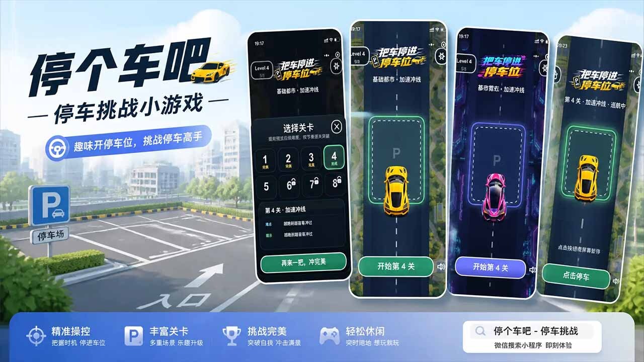 停个车吧-停车挑战截图