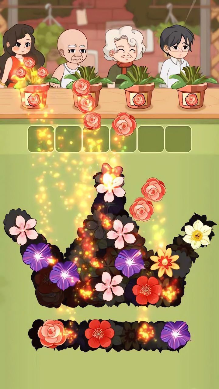 花朵消除解压截图