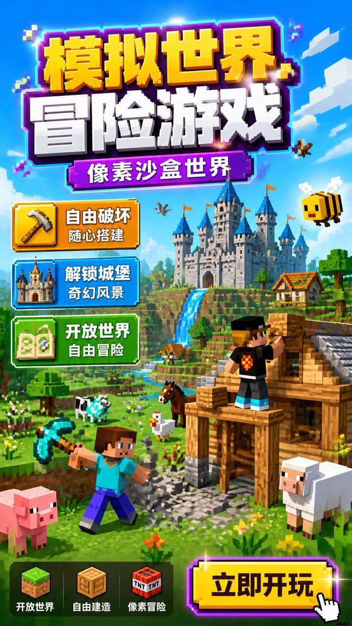 模拟世界冒险游戏截图