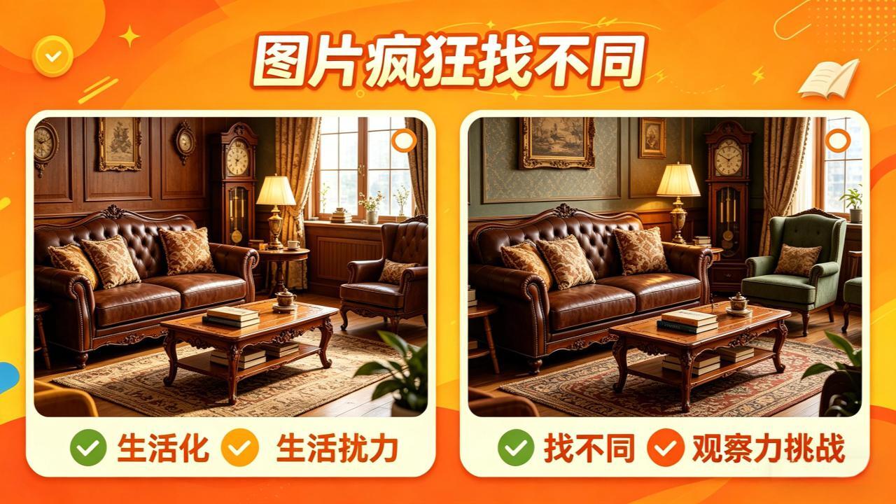 疯狂找不同闯关截图