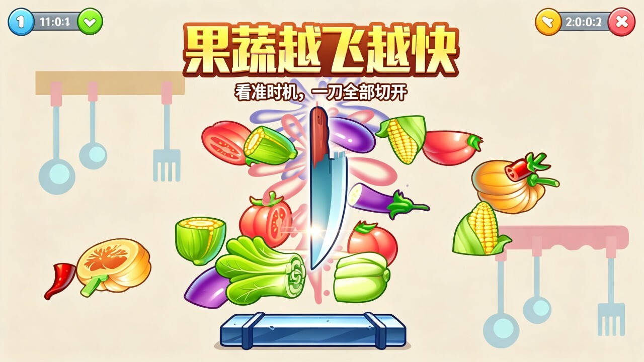 经典水果切游戏截图