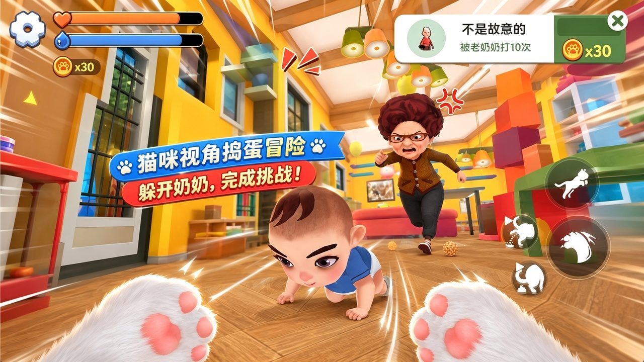 我是猫现实躺平截图