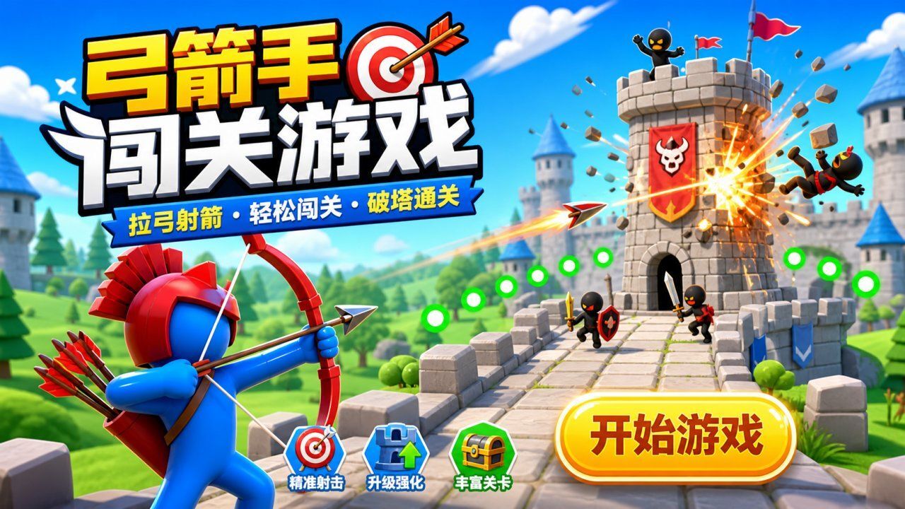 弓箭手闯关游戏截图