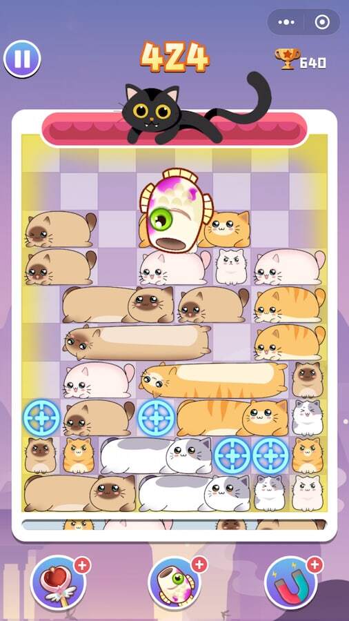 猫咪消方块截图