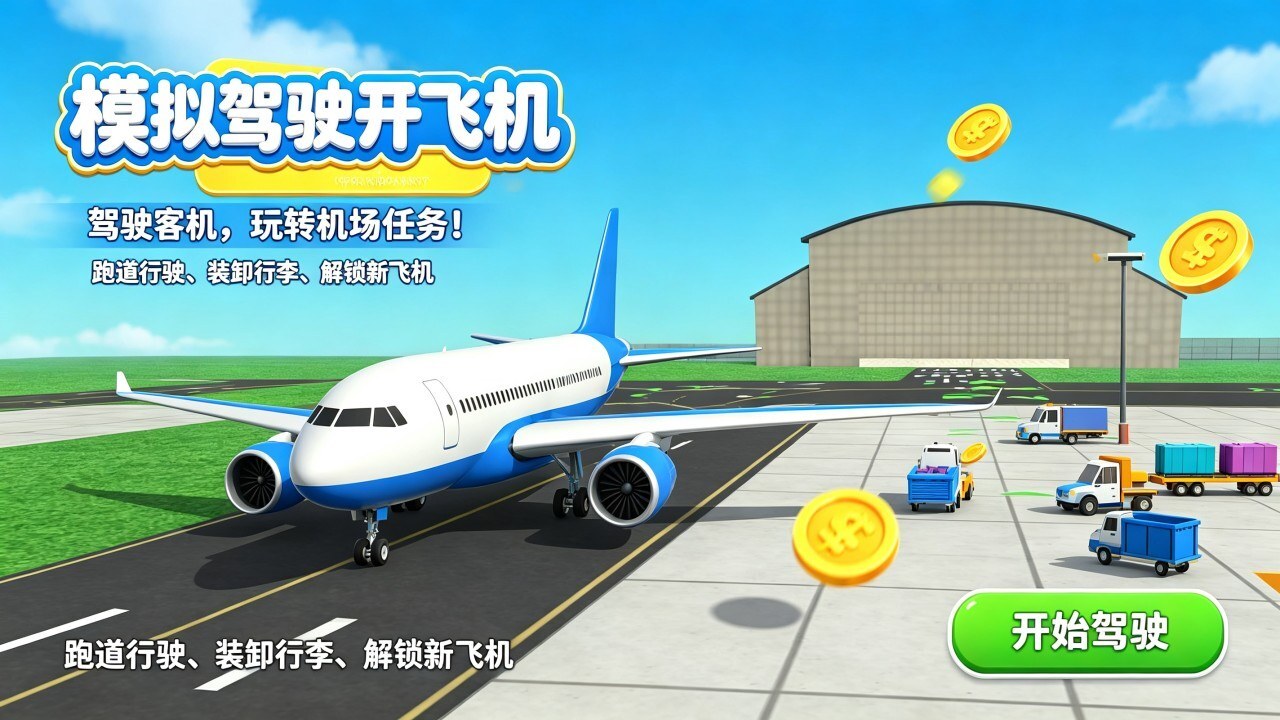 模拟驾驶开飞机截图