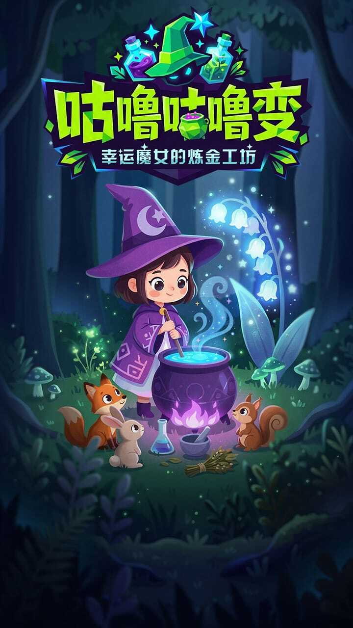 咕噜咕噜变-幸运魔女的炼金工坊截图