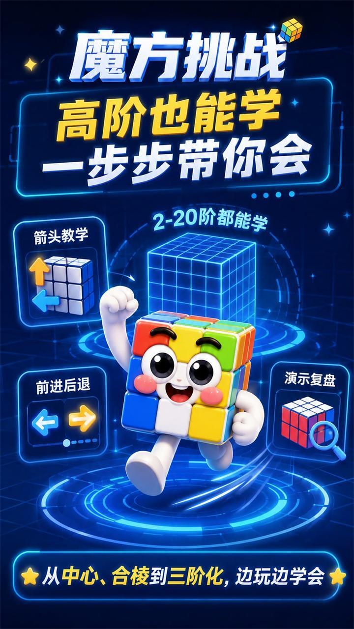 魔方挑战截图